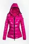 manteaux moncler doudounes et parkas femmes  snow hoodie pink